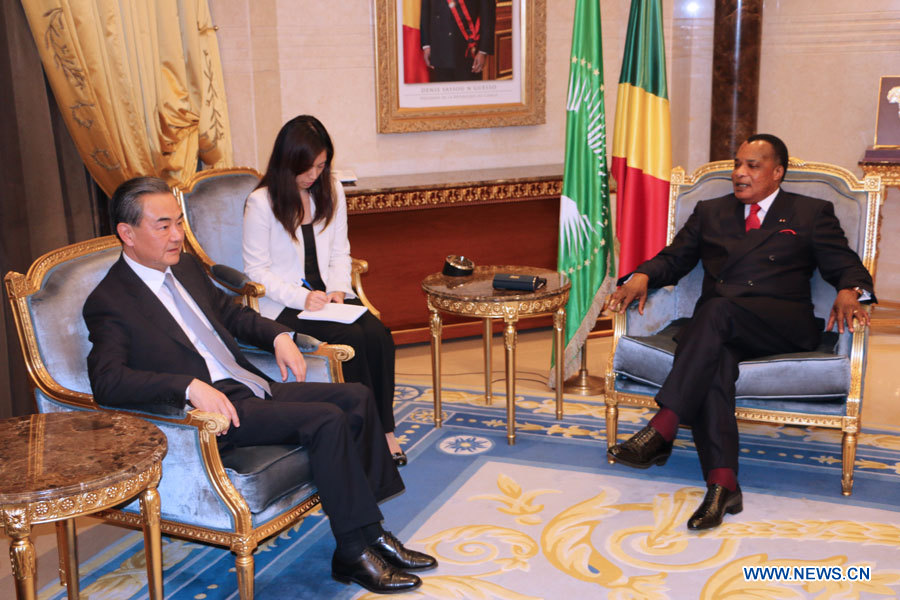 Sassou Nguesso salue le soutien chinois au développement congolais