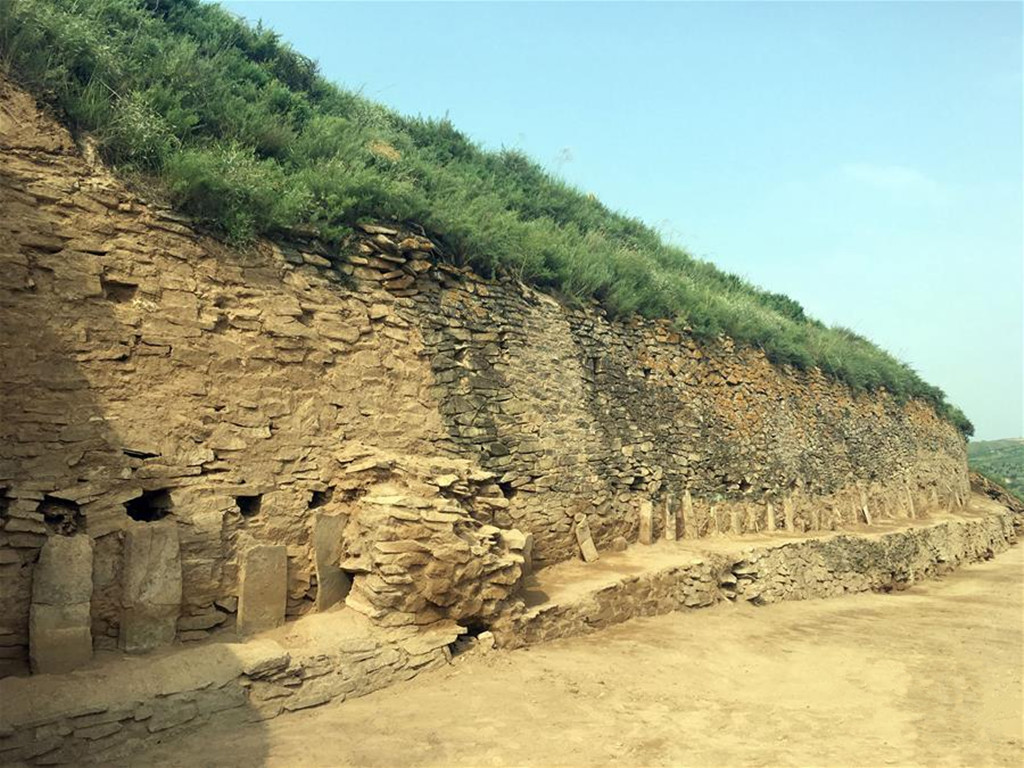 Les ruines de Huangchengtai du site de Shimao à Shenmu sélectionnées parmi les plus belles découvertes archéologiques de Chine en 2016