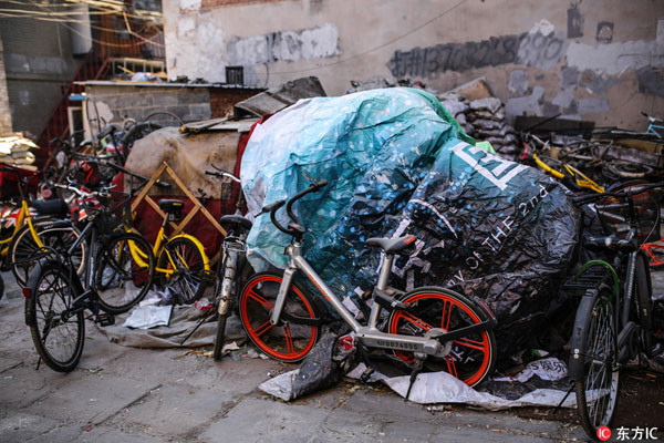 Beijing tente de réglementer le stationnement des vélos en libre-service