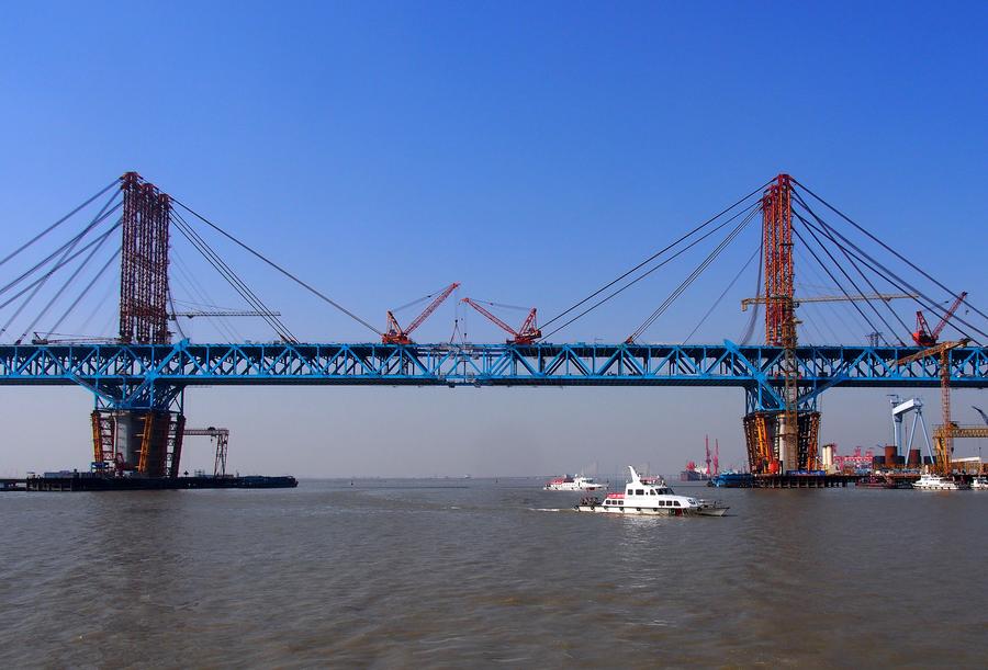 Le pont de Tianshenggang bientôt terminé