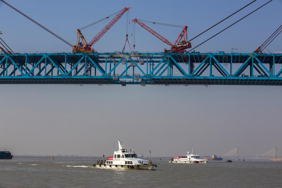 Le pont de Tianshenggang bientôt terminé