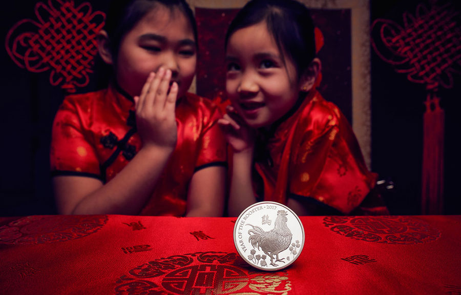 Angleterre : des pièces commémoratives pour le Nouvel An chinois