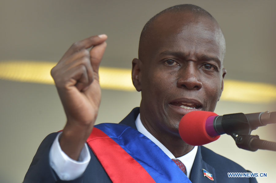 Haïti : le président Jovenel Moïse prête serment