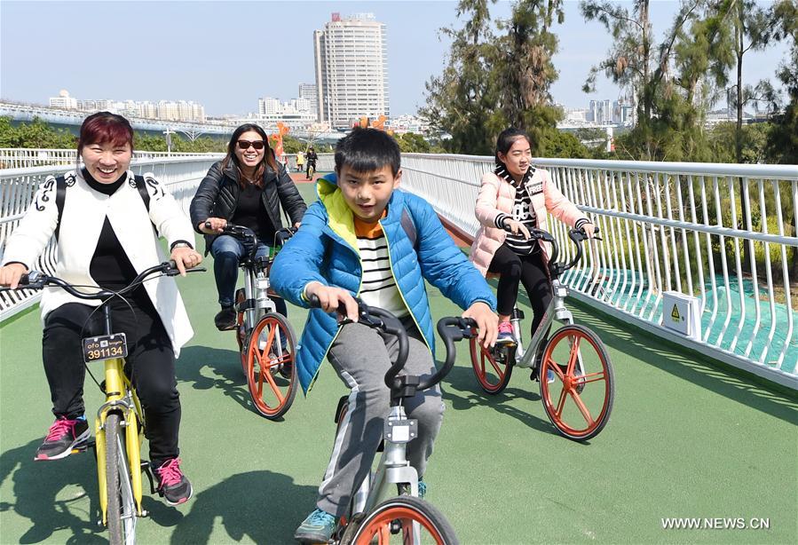 Xiamen : une promenade à vélo qui prend de la hauteur 