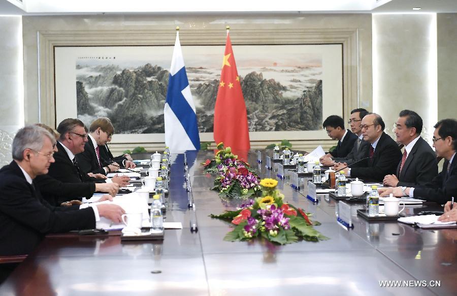 La Chine et la Finlande s'engagent à renforcer la coopération