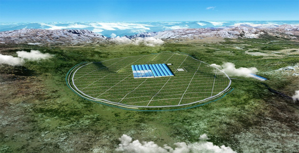Chine : construction d'un observatoire des rayons cosmiques géant pour étudier l'évolution de l'univers