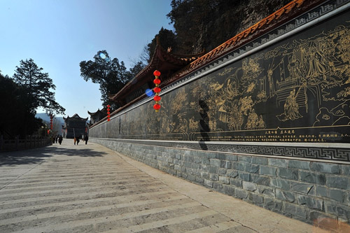 Le grand Temple Xiangshan de Tongchuan