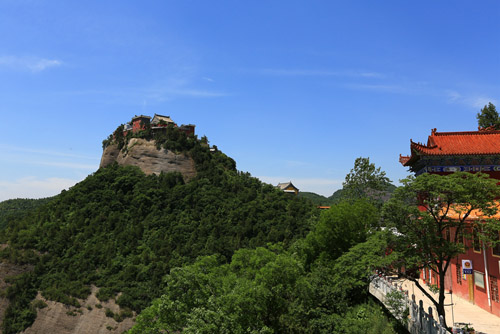 Le grand Temple Xiangshan de Tongchuan