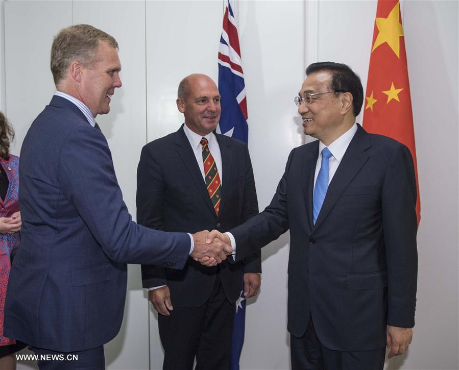 Le PM chinois rencontre les dirigeants du Parlement australien