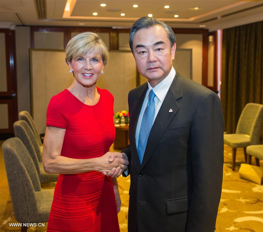 Rencontre des ministres chinois et australien des Affaires étrangères à Sydney