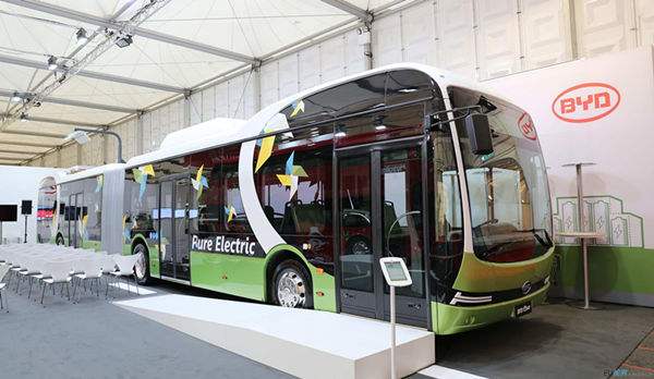 Bus électriques : le chinois BYD investit en France