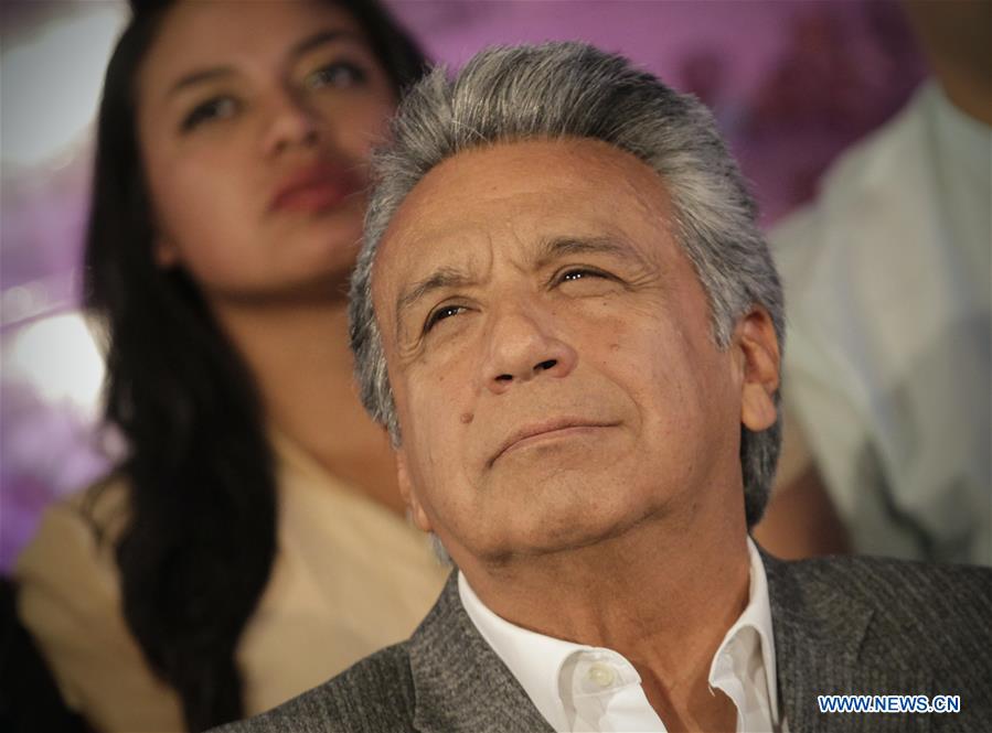 Lenin Moreno remporte le second tour de l'élection présidentielle en Equateur