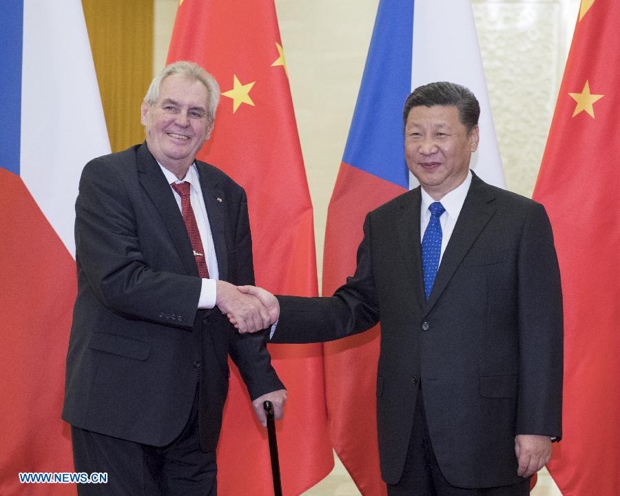 Le président chinois appelle à élargir la coopération avec la République tchèque