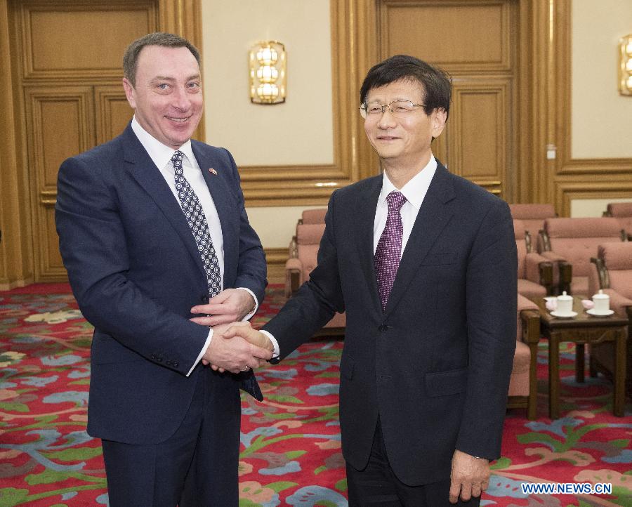 La Chine consolidera sa coopération avec la Biélorussie