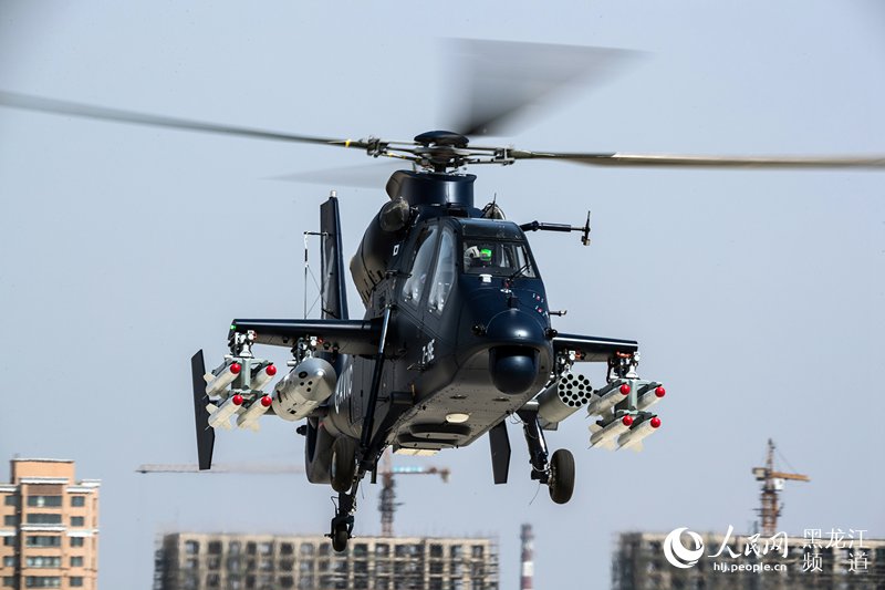 Premier vol réussi à Harbin pour l'hélicoptère de combat de fabrication chinoise Z-19E