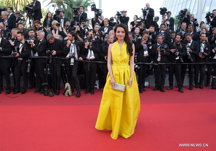 France : cérémonie d'anniversaire des 70 ans du Festival de Cannes