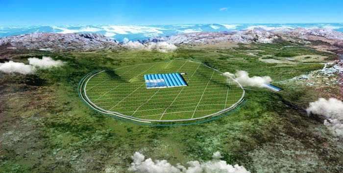 La Chine va construire le plus grand observatoire de rayons cosmiques 