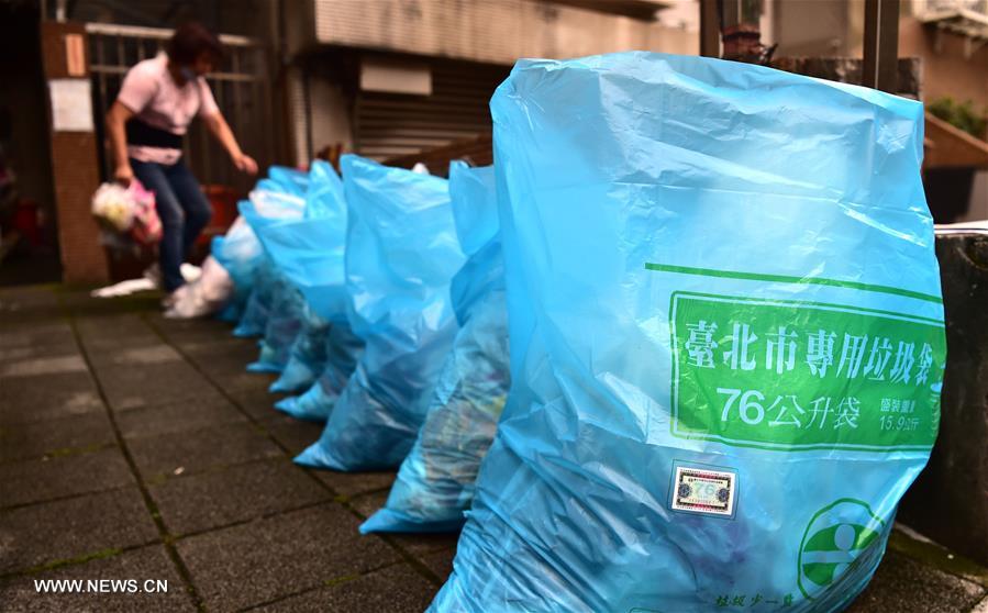 Classification des ordures ménagères à Taiwan