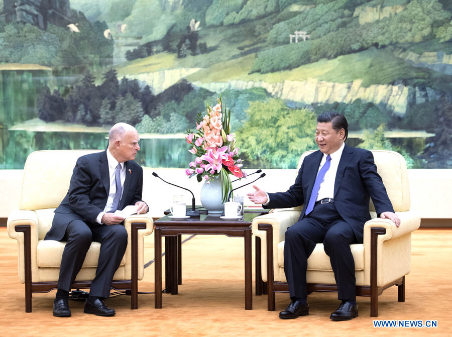 Le président chinois espère que la Californie jouera un rôle plus important dans la coopération sino-américaine