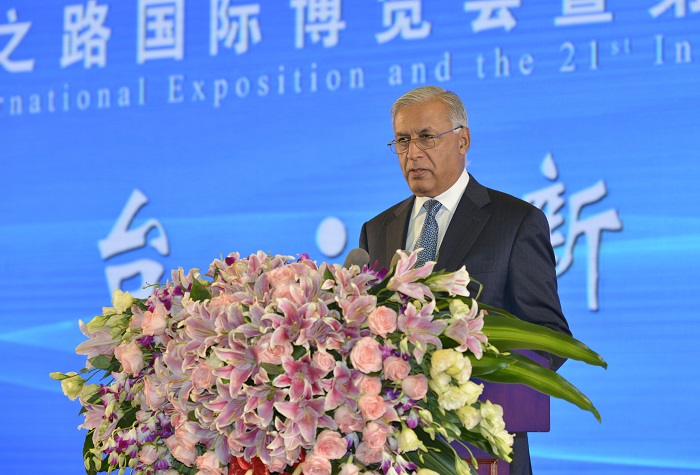 Ouverture de l'Exposition internationale de la Route de la Soie 2017 et la 21e Foire commerciale sur la coopération et l'investissement Est-Ouest à Xi'an
