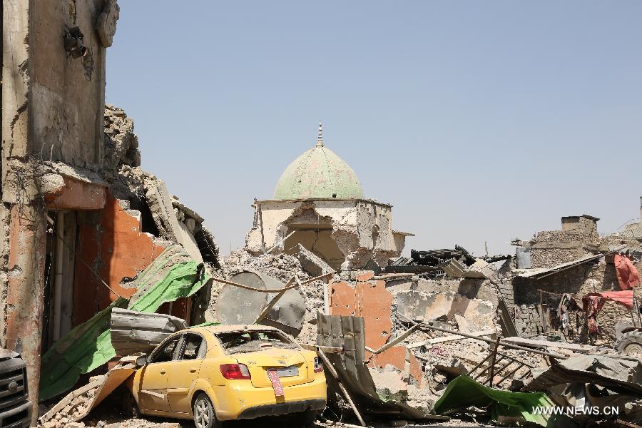 L'Irak déclare la fin de l'EI après la prise de la mosquée historique de Mossoul