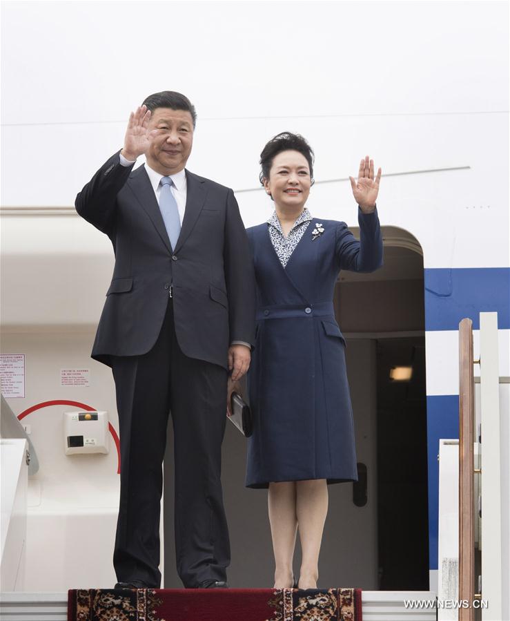 Le président chinois arrive à Moscou pour une visite d'Etat en Russie