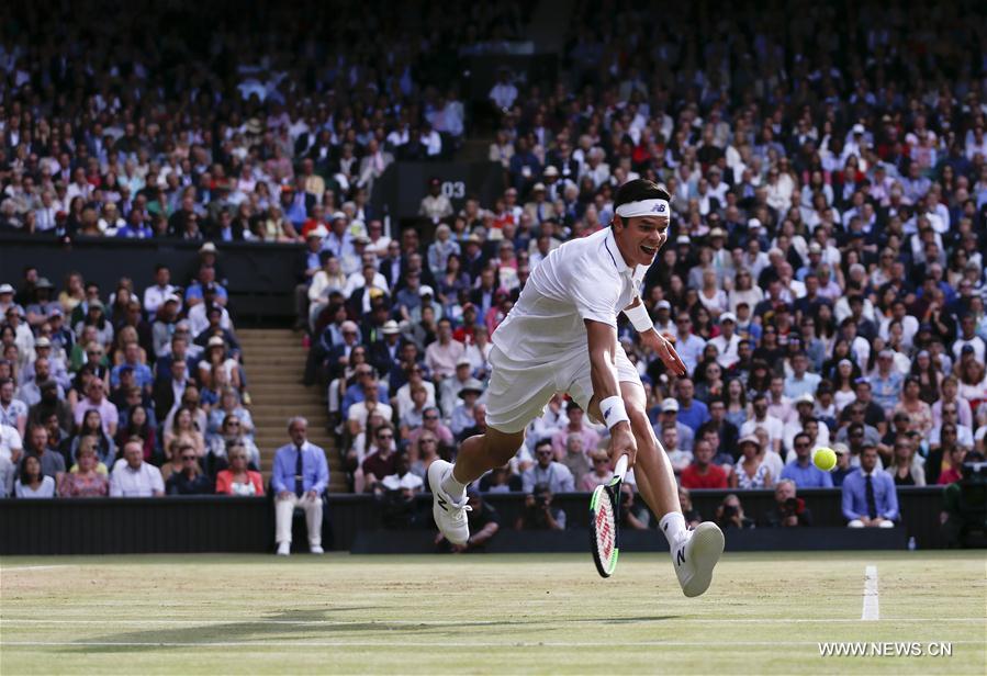 Championnat de Wimbledon : Roger Federer se qualifie en demi-finales