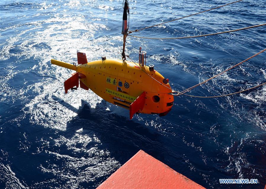 La Chine teste son robot sous-marin en mer de Chine méridionale
