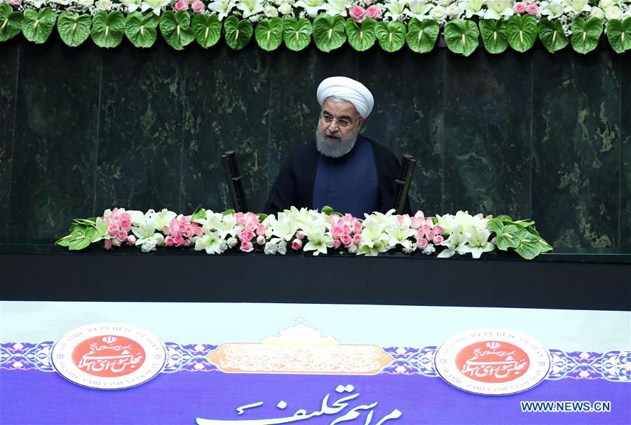 Iran : investiture d'Hassan Rohani pour un second mandat présidentiel