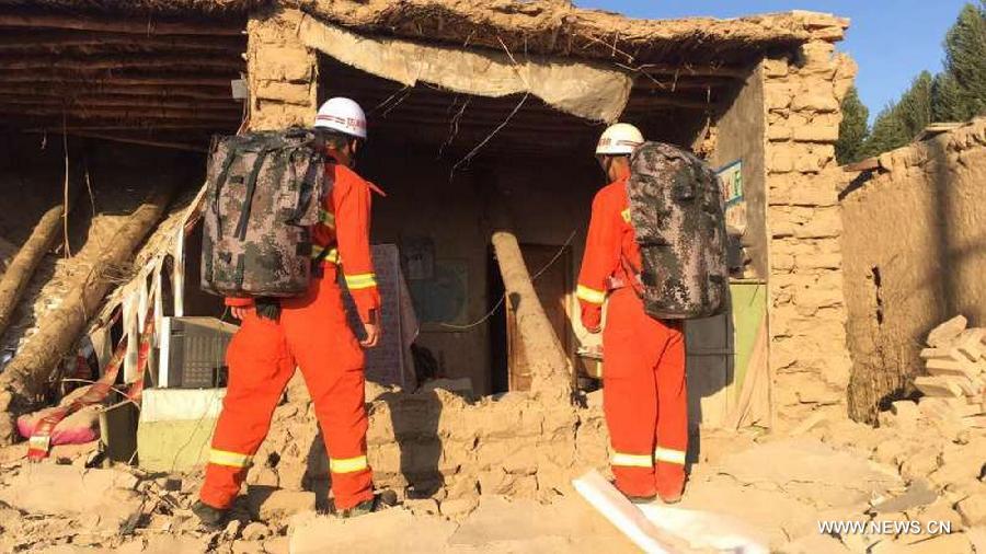 Un séisme de magnitude 6,6 frappe le Xinjiang
