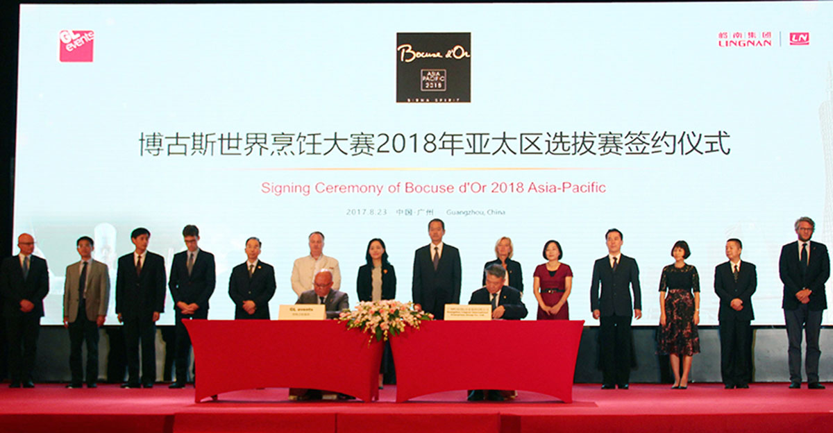 Canton accueillera le Bocuse d'Or Asie-Pacifique en mai 2018