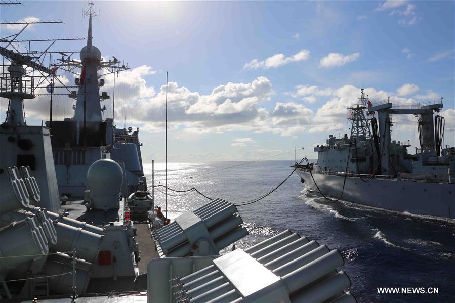 Une flotte chinoise effectue un exercice de combat réel en océan Indien