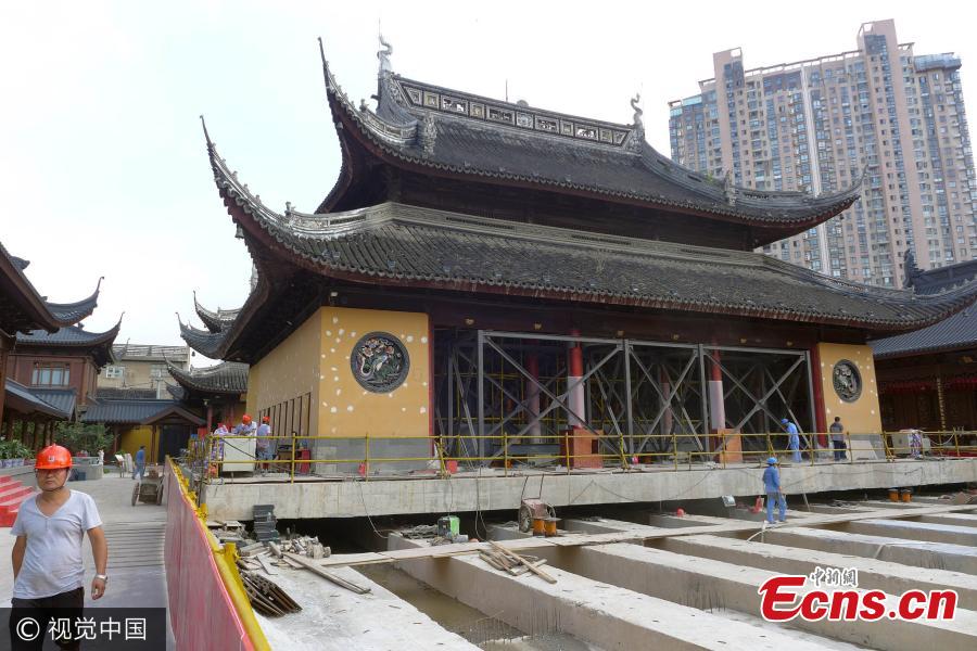 Le Temple du Bouddha de Jade de Shanghai va être déplacé de 30 mètres