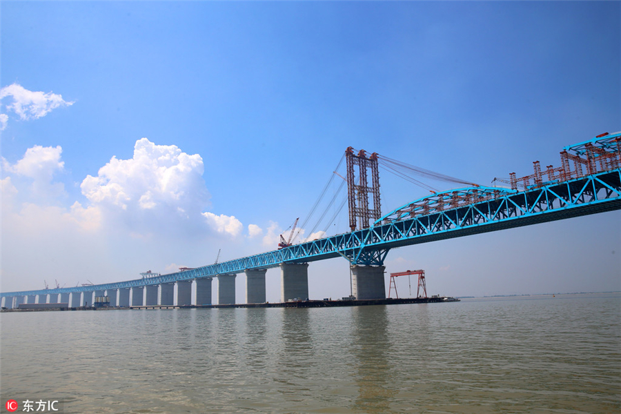 Magnifiques photos du pont Shanghai-Nantong