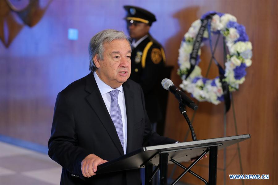 Guterres salue le personnel de l'ONU pour son travail et ses sacrifices