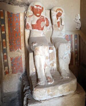 Découverte d'une exceptionnelle tombe vieille de 3 500 ans en Égypte