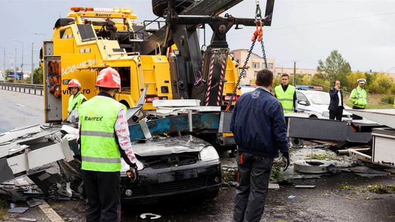 Une violente tempête fait 8 morts et près de 70 blessés en Roumanie