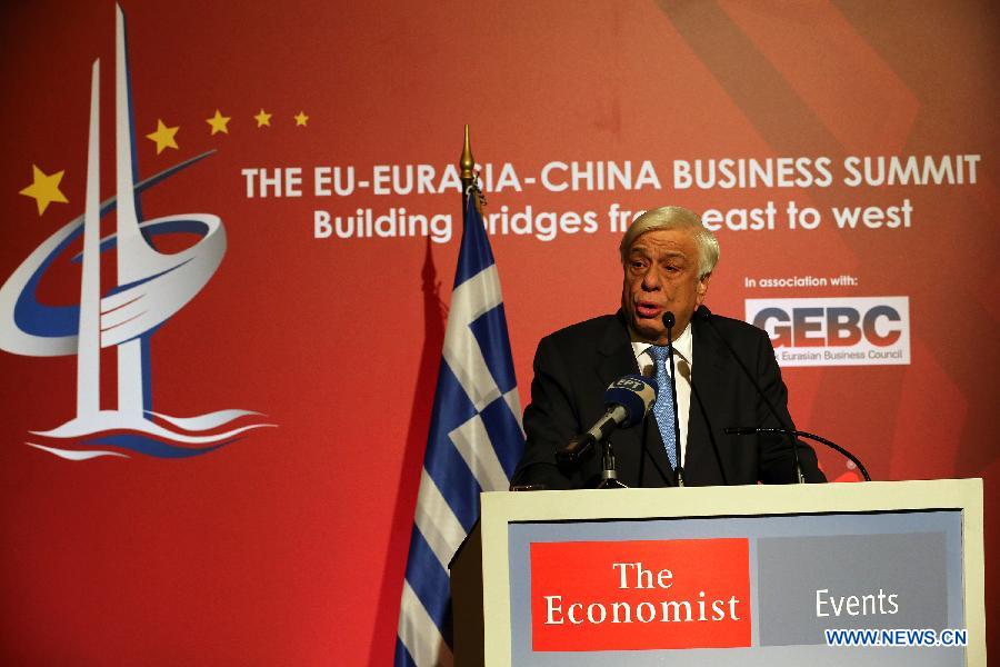 Le président grec souligne l'importance de l'initiative 