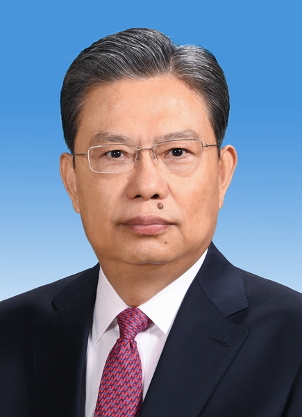 Zhao Leji, membre du Comité permanent du Bureau politique du Comité central du PCC
