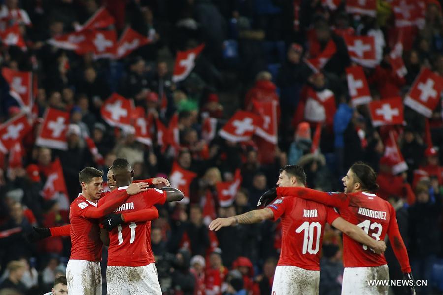Football : la Suisse qualifiée pour le Mondial-2018