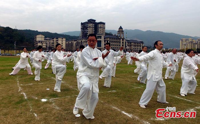 Un premier festival de Tai Chi dans le Jiangxi