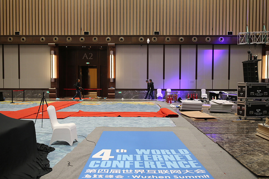 Wuzhen prête pour la 4e Conférence mondiale de l'Internet