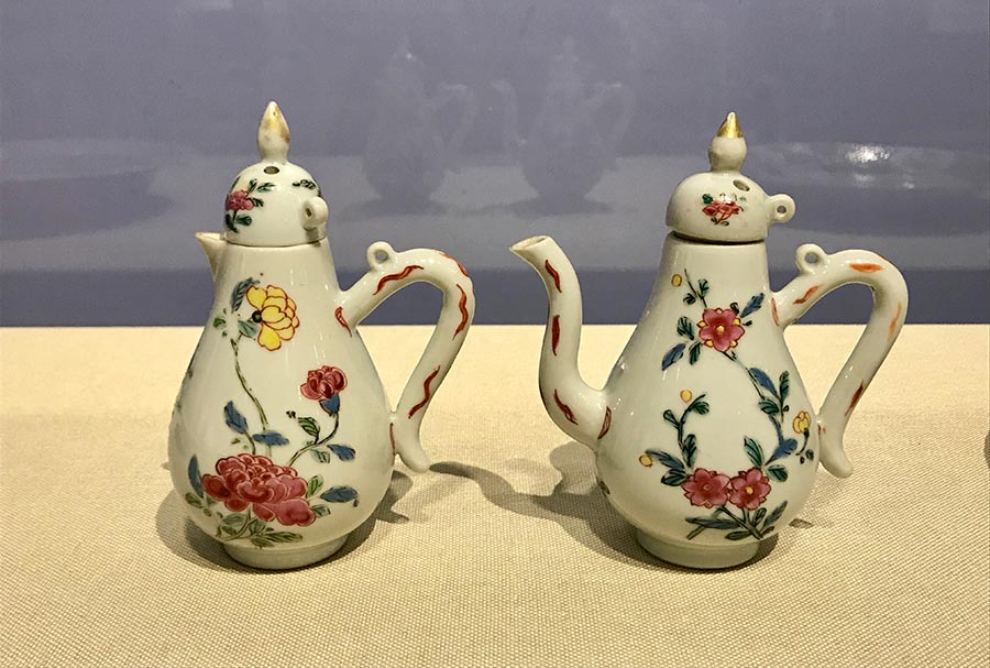 Exposition de porcelaine exportée à Beijing