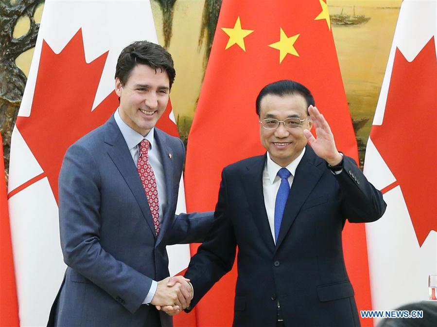 La Chine et le Canada conviennent de publier un communiqué conjoint sur le changement climatique