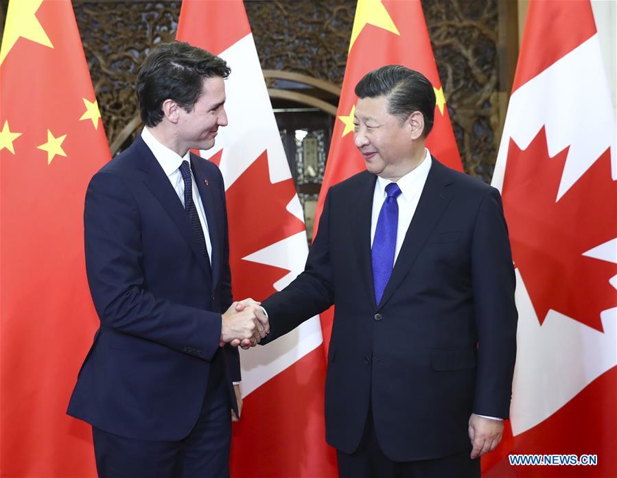Xi Jinping appelle la Chine et le Canada à travailler à des liens substantiels