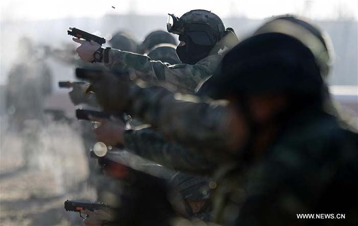 Exercice antiterroriste sino-russe à Yinchuan