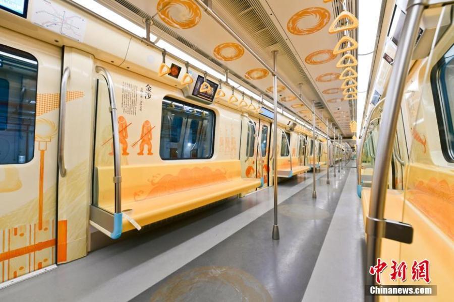 Chengdu : le métro aux couleurs de la Chine ancienne 