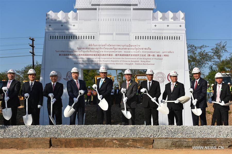 La Chine et la Thaïlande inaugurent la construction d'une LGV dans le nord-est de la Thaïlande