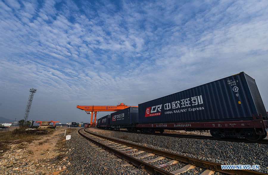 Plus de 6.200 voyages de trains de marchandises entre la Chine et l'Europe en six ans