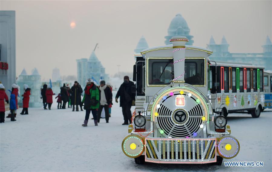 Harbin : un monde de glace pour le Nouvel An